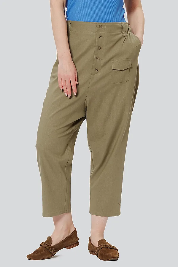 Брюки DIMMA, хаки светлый - фото 2