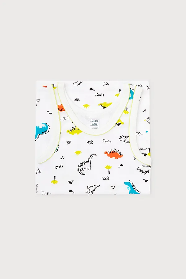 Майка CROCKID, белый - фото 2