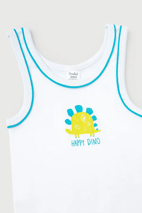 Майка CROCKID, белый - фото 2