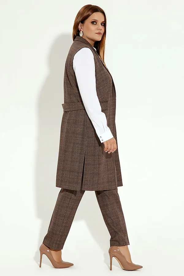 Брюки PANDA, коричневый - фото 2