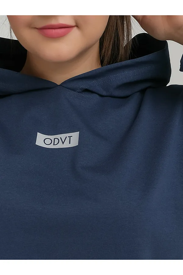 Костюм (худи+брюки) ODEVAITE, индиго - фото 2