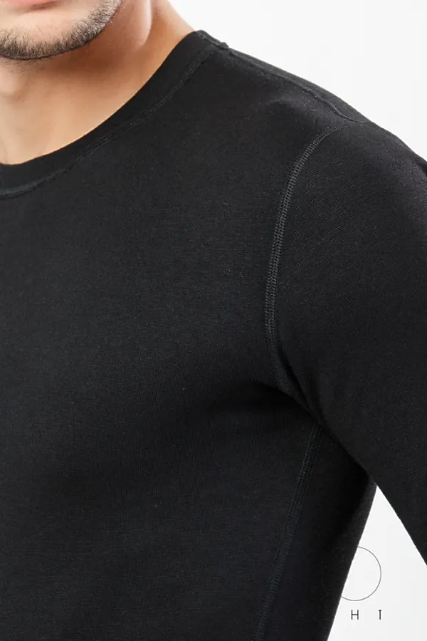 Лонгслив OXOUNO, черный - фото 2