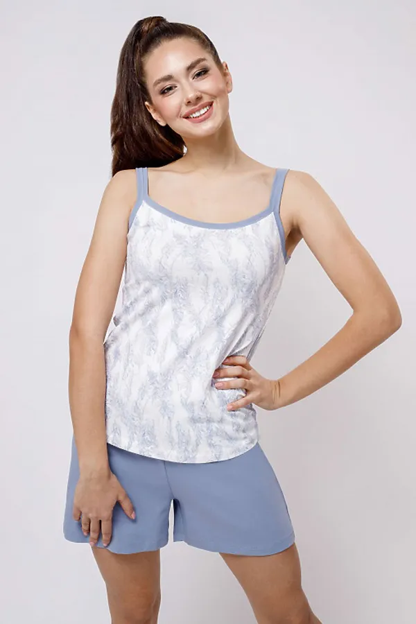 Костюм (топ+шорты) OXOUNO, lavender - фото 2