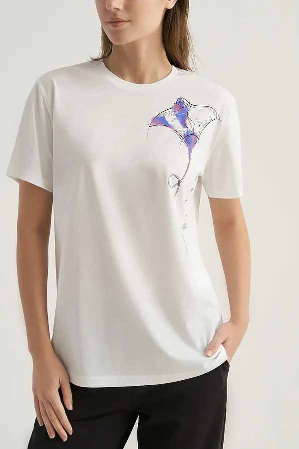 Футболка OXOUNO, белый - фото 2