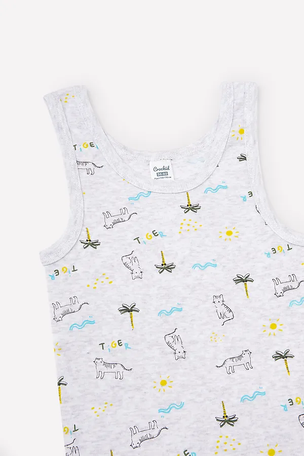 Майка CROCKID, меланж - фото 2