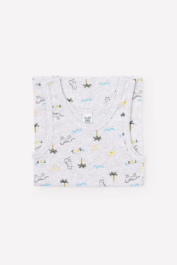 Майка CROCKID, меланж - фото 2