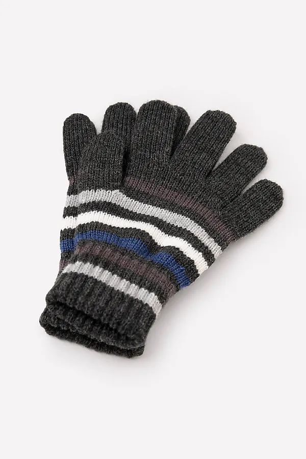 Перчатки  CROCKID SALE, антрацит, синий - фото 2