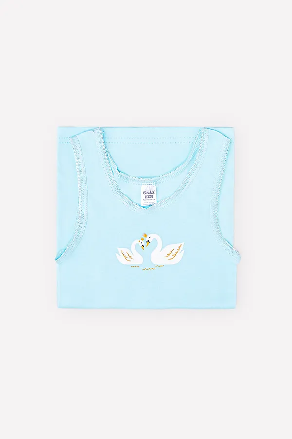 Майка CROCKID, голубая вода(звездный вальс) - фото 2