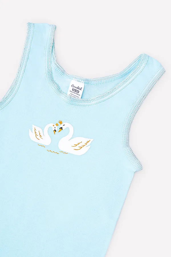 Майка CROCKID, голубая вода(звездный вальс) - фото 2