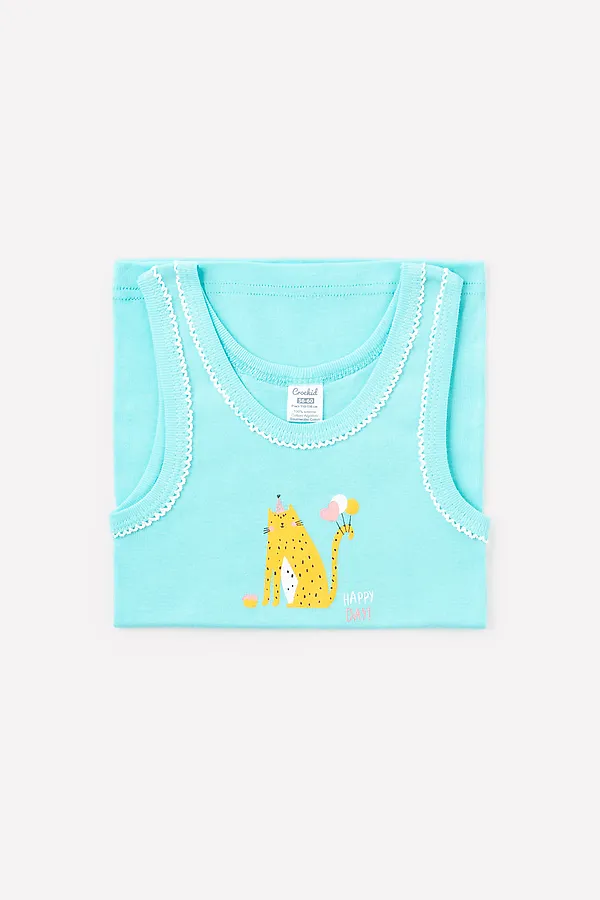 Майка CROCKID SALE, мятная конфета(веселый праздник) - фото 2