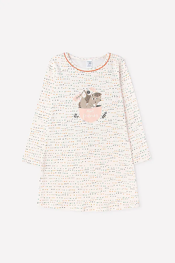 Сорочка CROCKID, цветные штрихи на белой лилии - фото 2