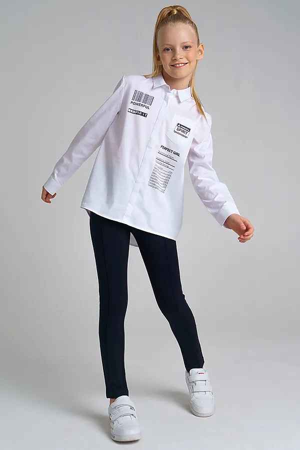 Блузка PLAYTODAY, белый - фото 2