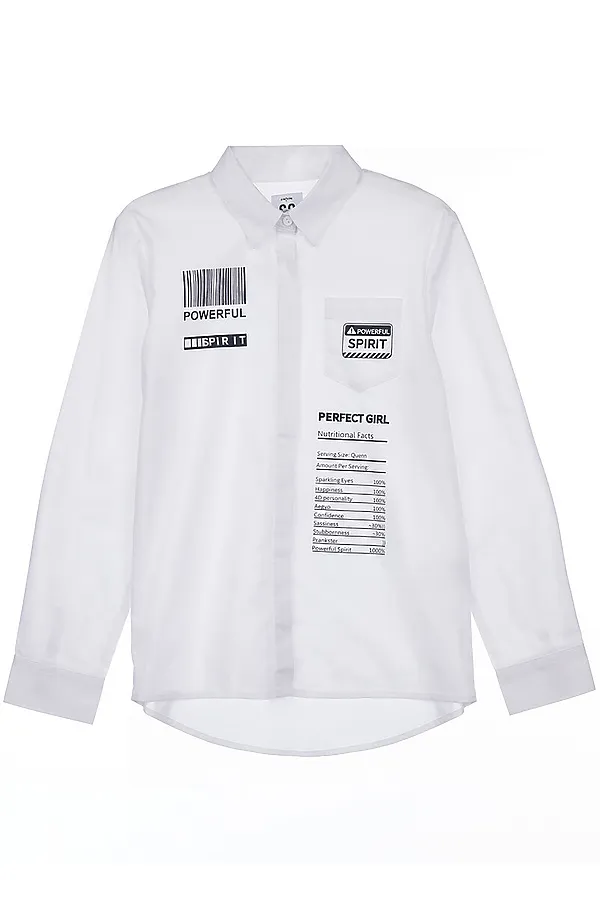 Блузка PLAYTODAY, белый - фото 2