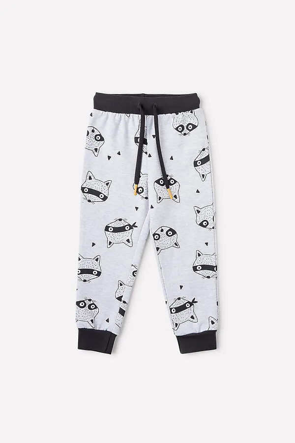 Брюки CROCKID SALE, серо-голуб.меланж, енот-бандит к294 - фото 2