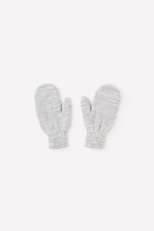 Варежки  CROCKID SALE, св.серый меланж - фото 2