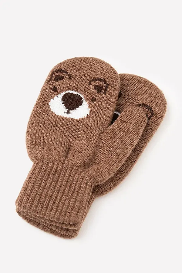 Варежки  CROCKID SALE, темно-бежевый - фото 2