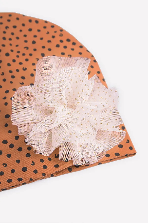 Шапка CROCKID SALE, миндаль, маленькие пятнышки к293 - фото 2