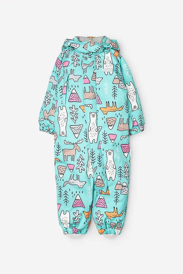 Комбинезон  CROCKID SALE, мятная конфета, мишки и друзья - фото 2