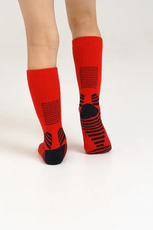 Термоноски PLAYTODAY, красный, чёрный - фото 2