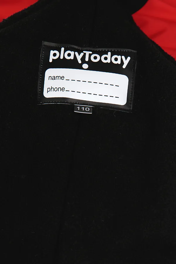 Полукомбинезон PLAYTODAY, красный - фото 2