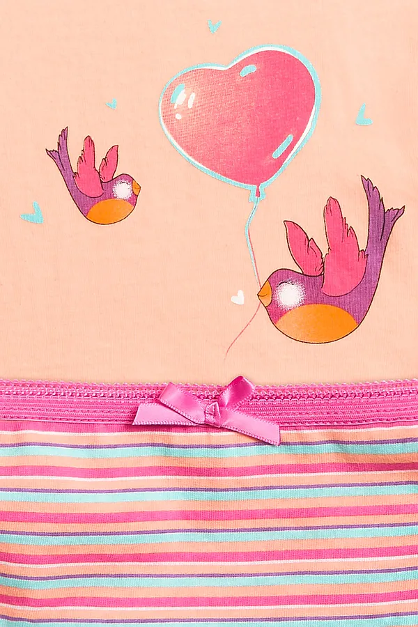 Комплект (Майка+Трусы) PELICAN, персиковый - фото 2