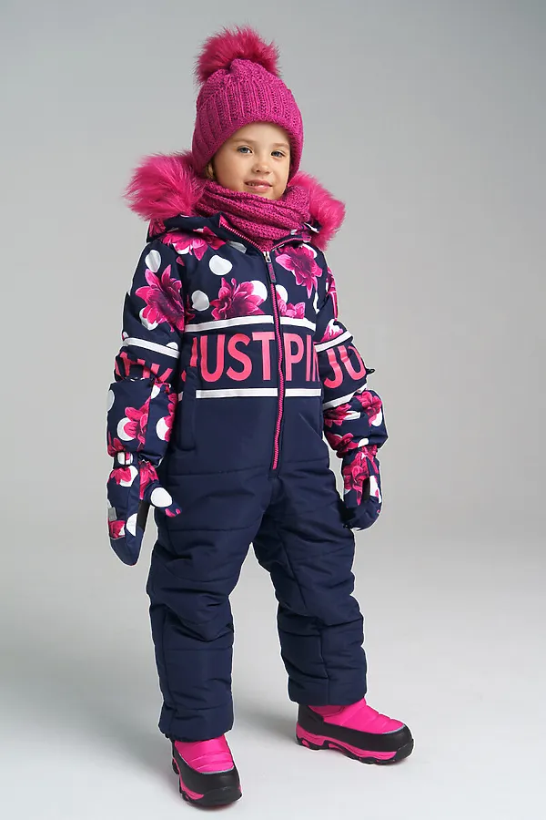 Комплект (Шапка+Снуд) PLAYTODAY, розовый - фото 2