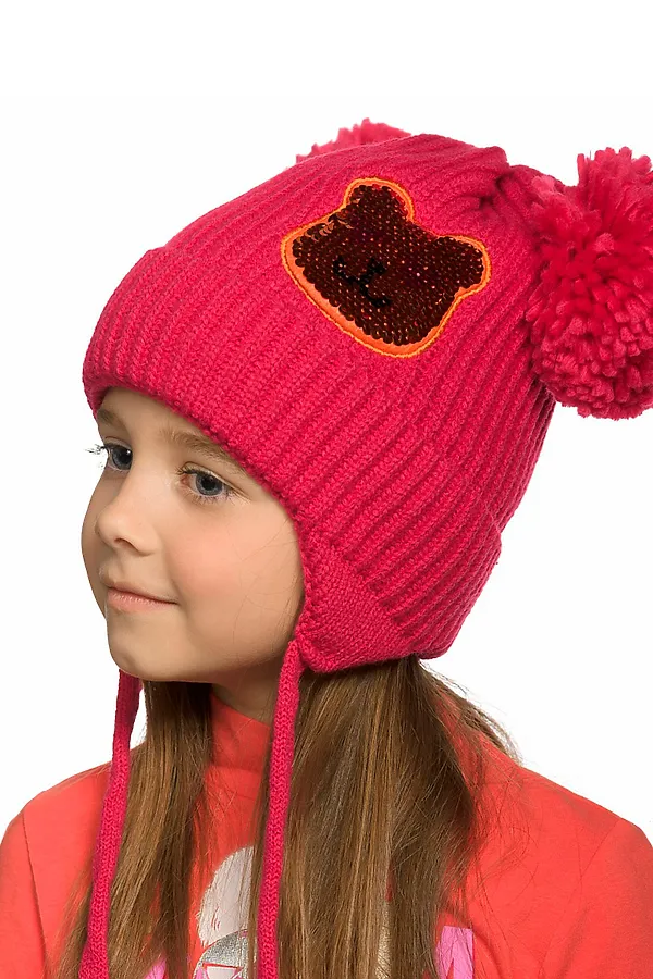 Шапка PELICAN, малиновый - фото 2