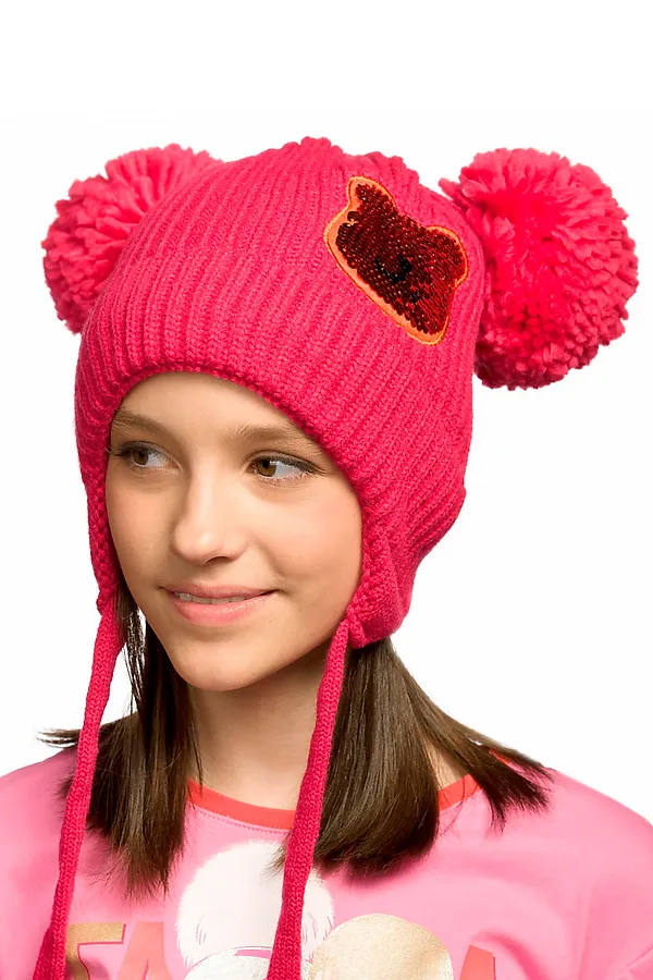 Шапка PELICAN, малиновый - фото 2