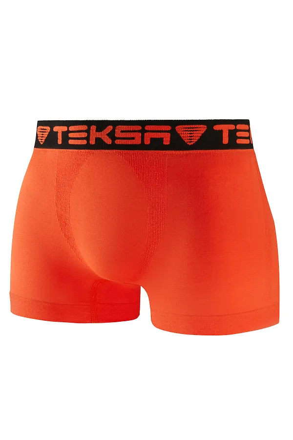 Трусы TEKSA, оранжево-черный - фото 2