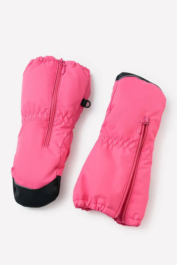 Рукавицы CROCKID, малина - фото 2