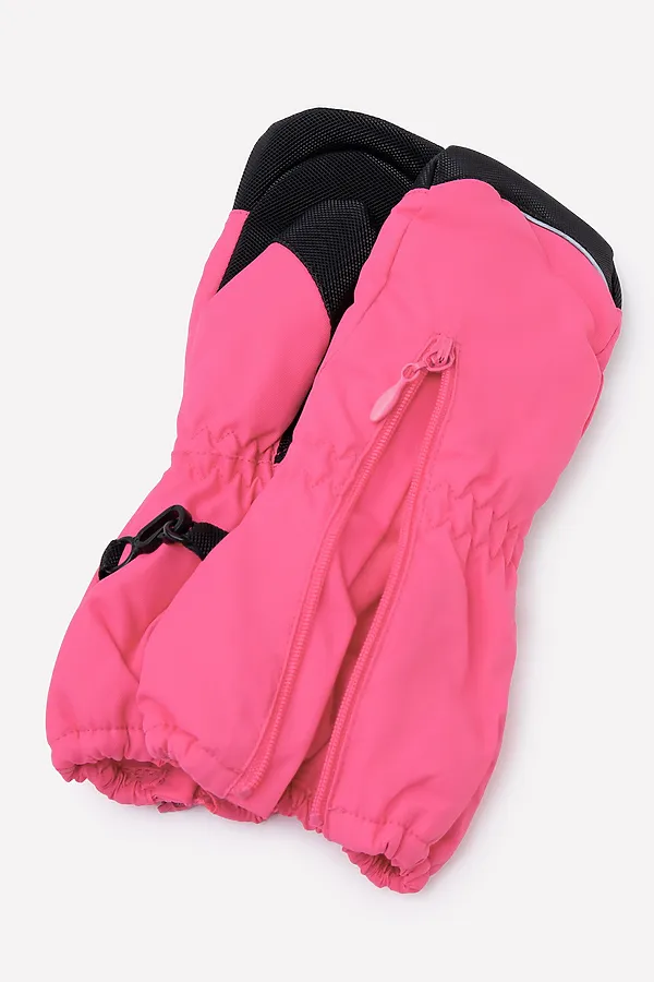 Рукавицы CROCKID, малина - фото 2