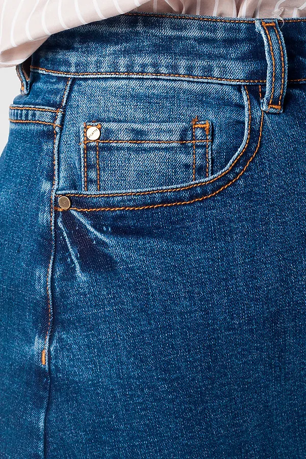 Юбка VILATTE, темно-синий - фото 2