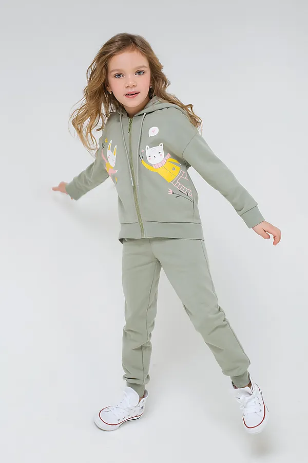 Брюки CROCKID SALE, оливковый хаки к299 - фото 2