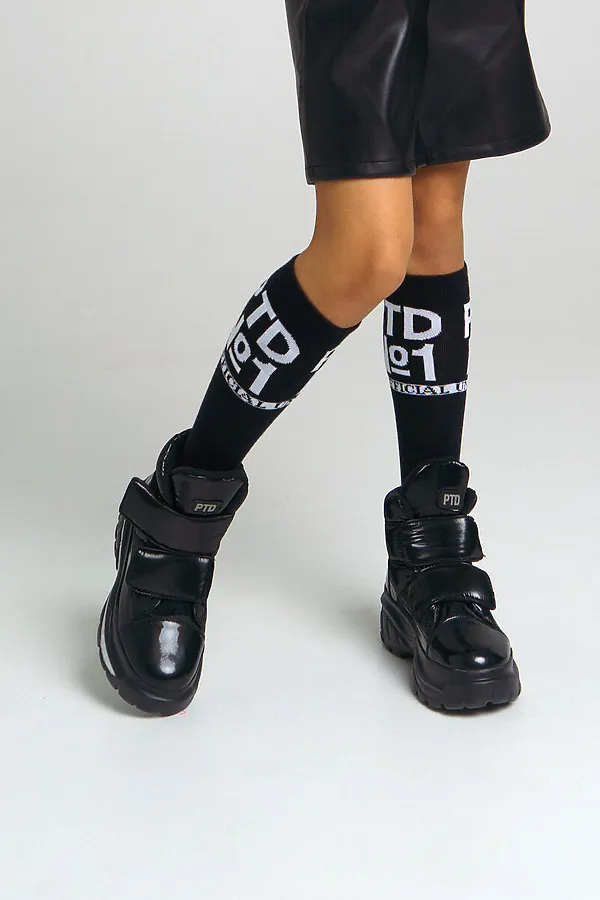 Гольфы PLAYTODAY, черный, белый - фото 2