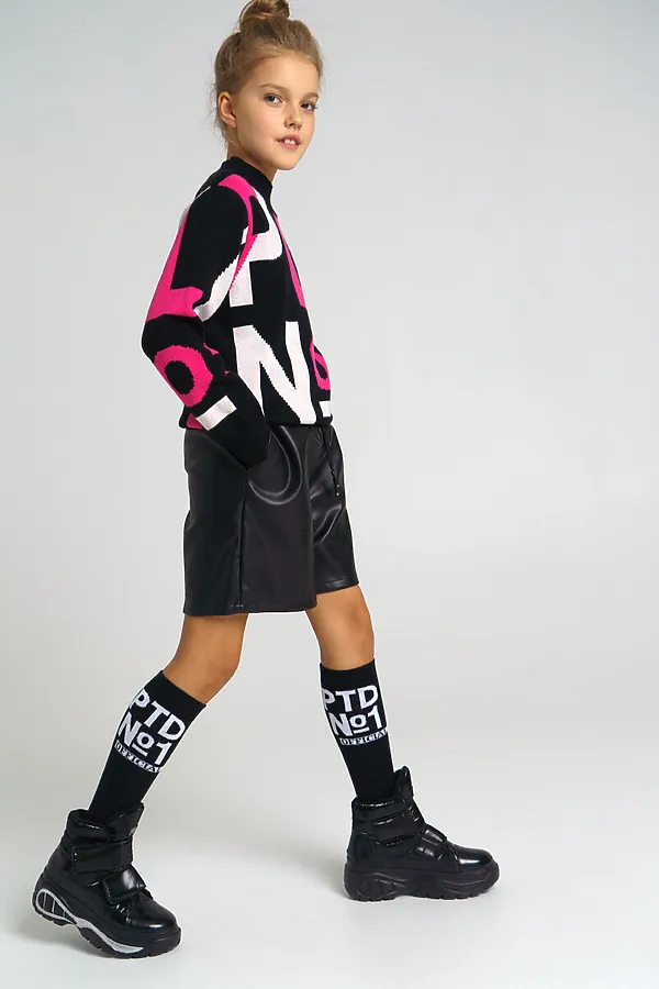 Гольфы PLAYTODAY, черный, белый - фото 2