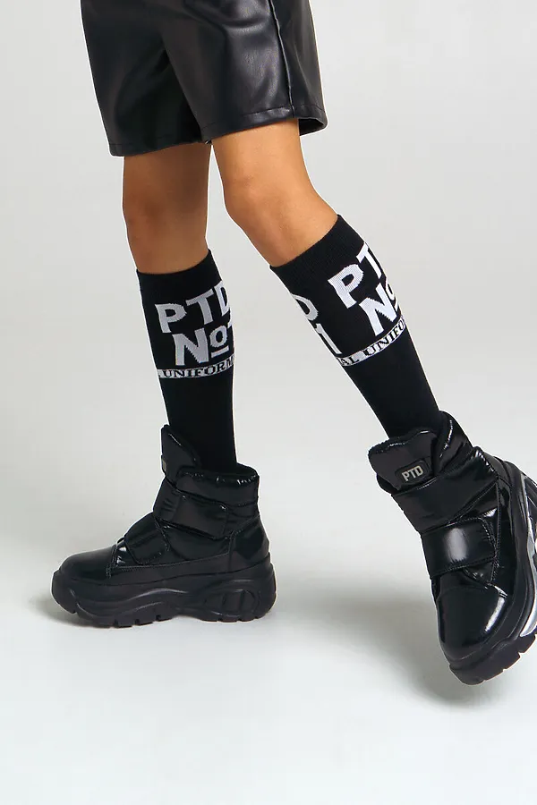 Гольфы PLAYTODAY, черный, белый - фото 2