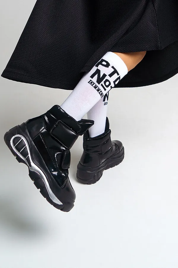 Гольфы PLAYTODAY, черный, белый - фото 2