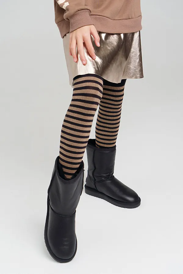 Колготки PLAYTODAY, черный, золотистый - фото 2