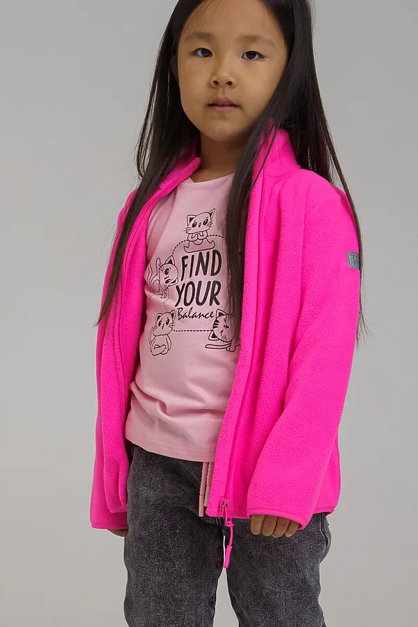 Толстовка PLAYTODAY, розовый - фото 2