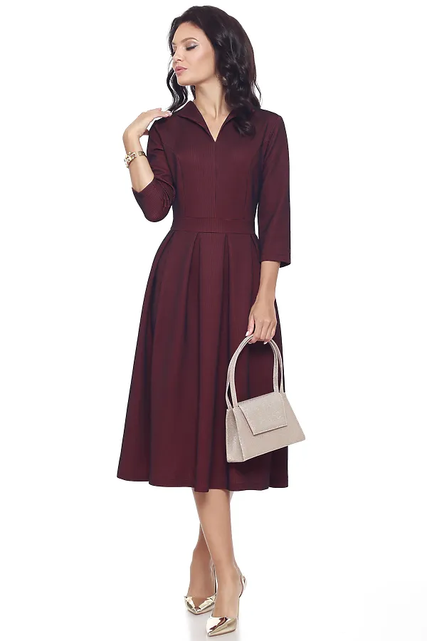 Платье DSTREND, тёмно-бордовый - фото 2