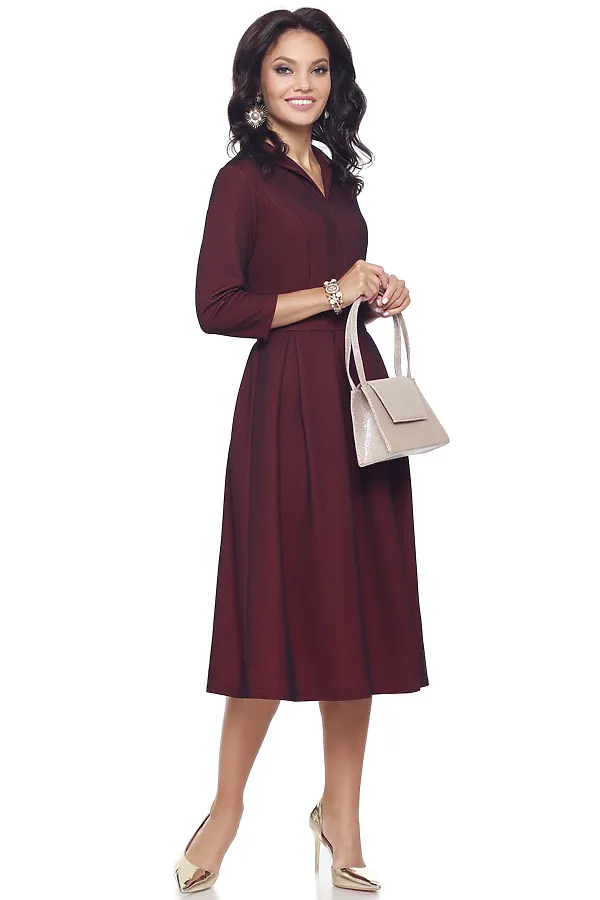 Платье DSTREND, тёмно-бордовый - фото 2