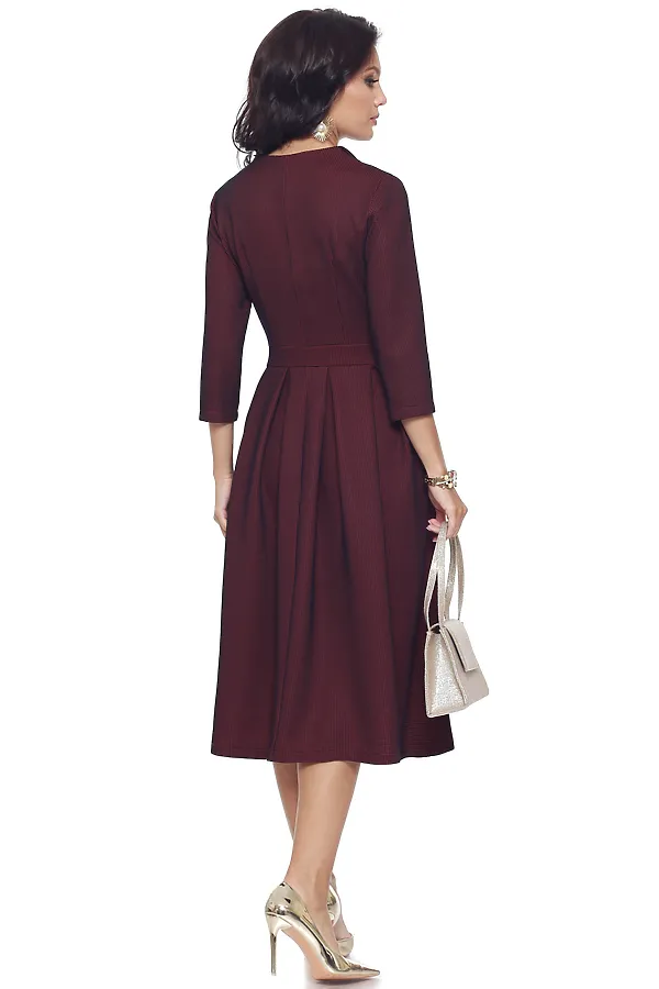 Платье DSTREND, тёмно-бордовый - фото 2
