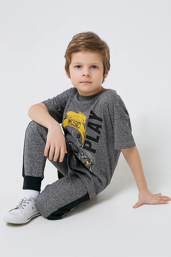 Брюки CROCKID SALE, серый меланж к308 - фото 2