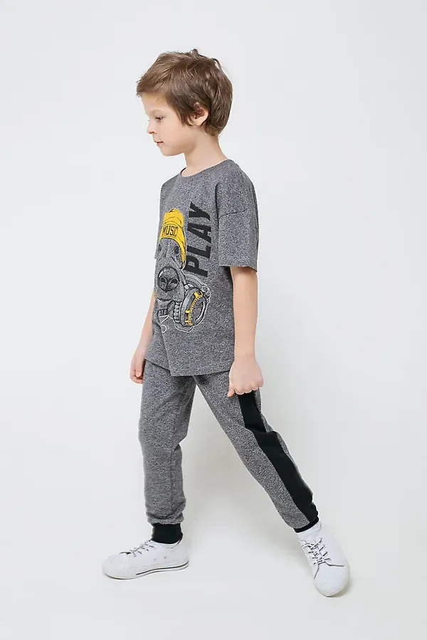 Брюки CROCKID SALE, серый меланж к308 - фото 2