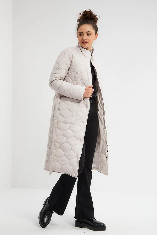 Пуховик HOOPS, светло-бежевый - фото 2