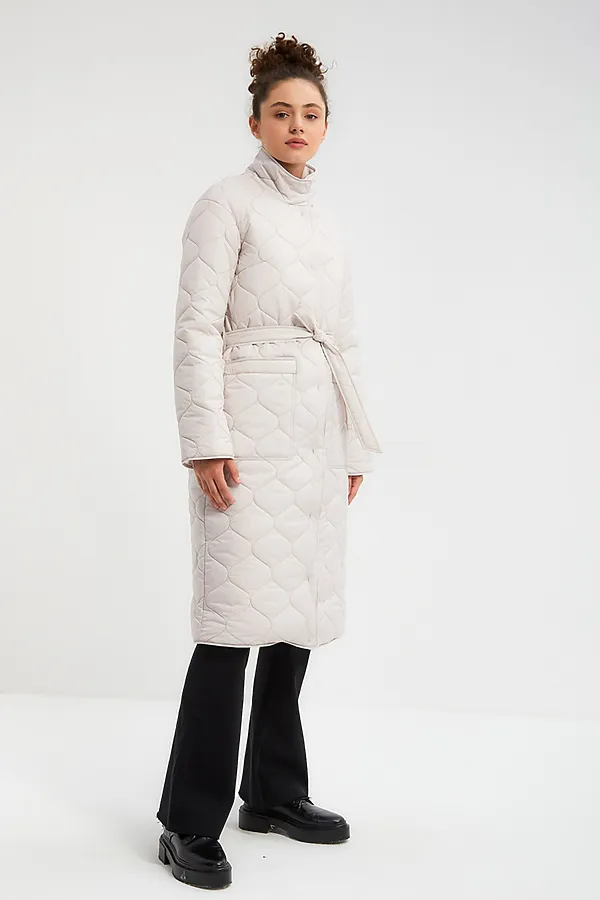 Пуховик HOOPS, светло-бежевый - фото 2