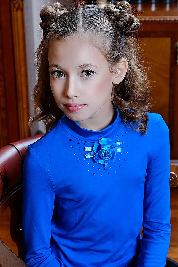 Водолазка ALOLIKA, нотка синий - фото 2