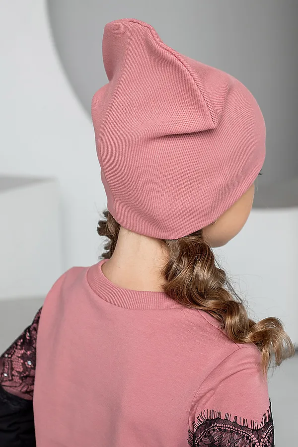 Шапка ALOLIKA, энрика брусничный - фото 2