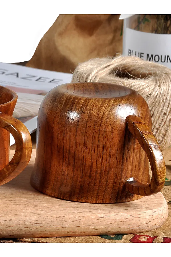Деревянная чашка 170 мл "Ямайский ритм" Nothing Shop, коричневый - фото 2