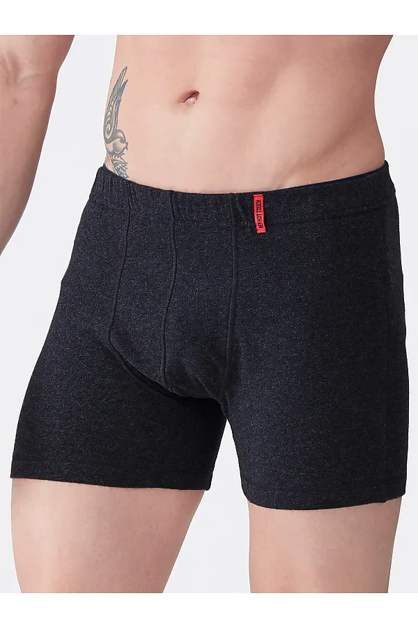 Трусы KEY, dark grey melange - фото 2